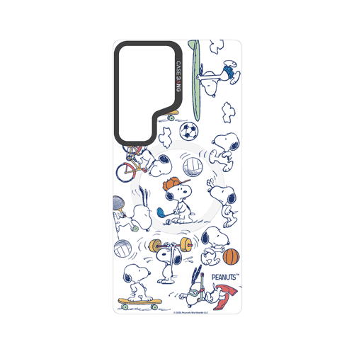 Snoopy Sports Party snap-on phone case cover for Samsung S25 Ultra – Snoopy | CaseBang