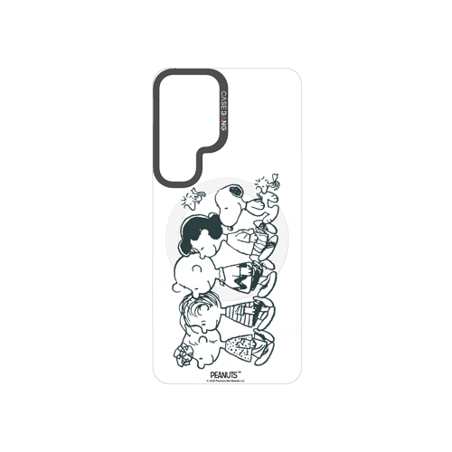 Snoopy Friends Sketch snap-on phone case cover for Samsung S24 – Snoopy | CaseBang