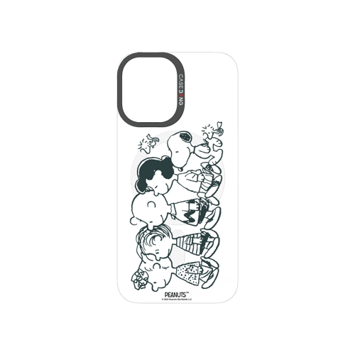 Snoopy Friends Sketch snap-on phone case cover for iPhone 16 – Snoopy | CaseBang