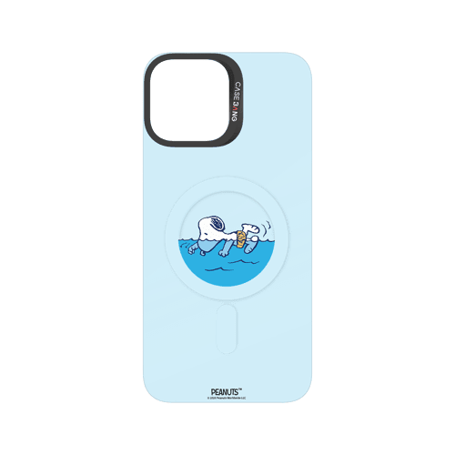 Snoopy Swim Time snap-on phone case cover for iPhone 13 Pro Max – Snoopy | CaseBang
