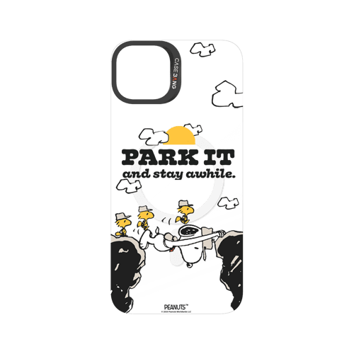 Snoopy Snap - On Phone Case - CaseBangCaseBangiPhone 15 PlusSNOOPY PARK DAY