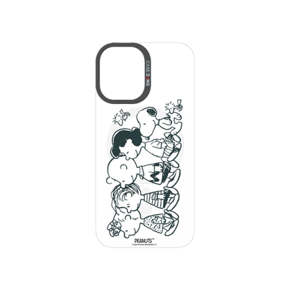 Snoopy Friends Sketch snap-on phone case cover for iPhone 15 Pro Max – Snoopy | CaseBang