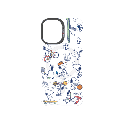Snoopy Sports Party snap-on phone case cover for iPhone 16 – Snoopy | CaseBang