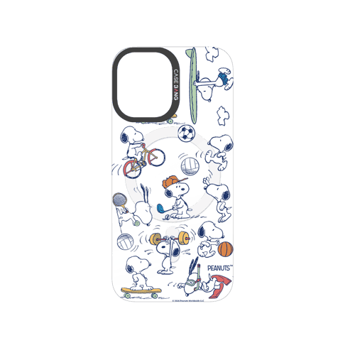 Snoopy Sports Party snap-on phone case cover for iPhone 17 – Snoopy | CaseBang
