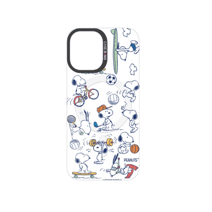 Snoopy Sports Party snap-on phone case cover for iPhone 17 – Snoopy | CaseBang