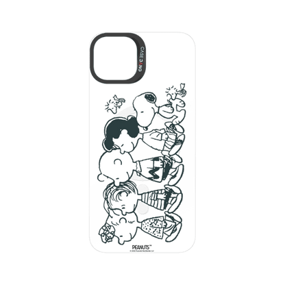 Snoopy Friends Sketch snap-on phone case cover for iPhone 15 Plus – Snoopy | CaseBang