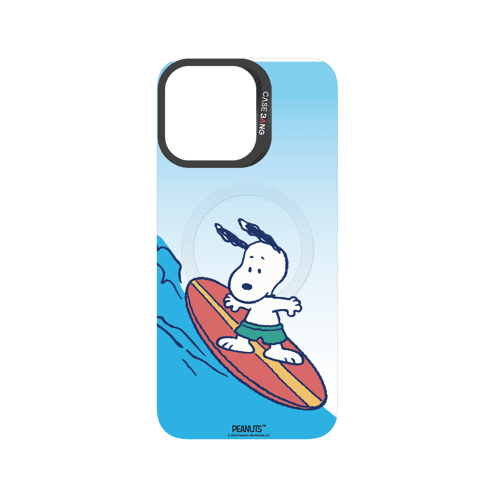 Snoopy Surf Ride snap-on phone case cover for iPhone 15 Pro Max – Snoopy | CaseBang
