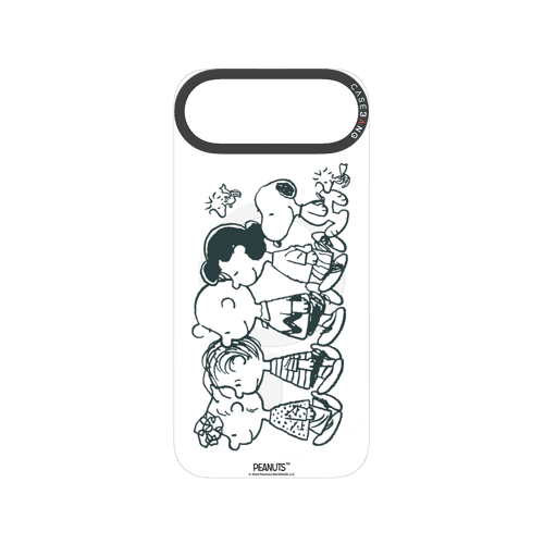 Snoopy Friends Sketch snap-on phone case cover for iPhone 17 Air – Snoopy | CaseBang