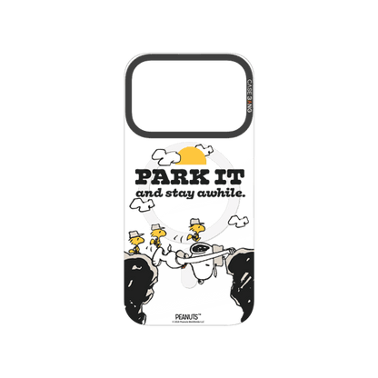 Snoopy Park Day snap-on phone case cover for iPhone 17 Pro – Snoopy | CaseBang
