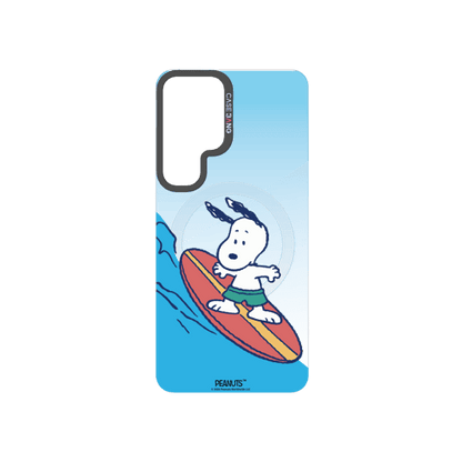 Snoopy Surf Ride snap-on phone case cover for Samsung S24 – Snoopy | CaseBang