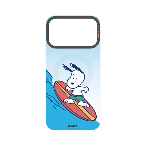Snoopy Surf Ride snap-on phone case cover for iPhone 17 Pro Max – Snoopy | CaseBang