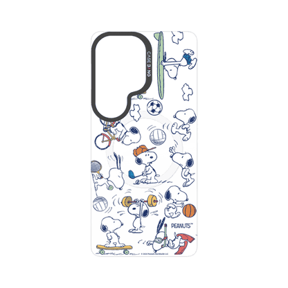 Snoopy Sports Party snap-on phone case cover for Samsung S26 Ultra – Snoopy | CaseBang
