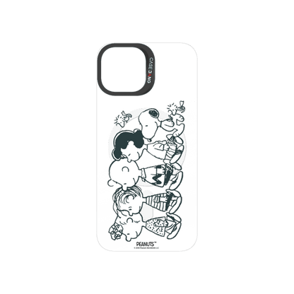 Snoopy Friends Sketch snap-on phone case cover for iPhone 15 – Snoopy | CaseBang