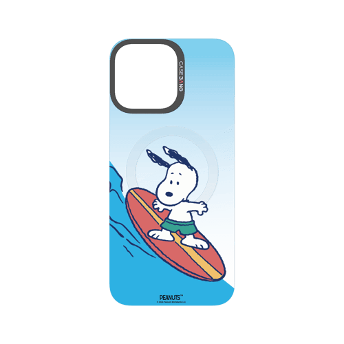 Snoopy Surf Ride snap-on phone case cover for iPhone 16 Pro Max – Snoopy | CaseBang