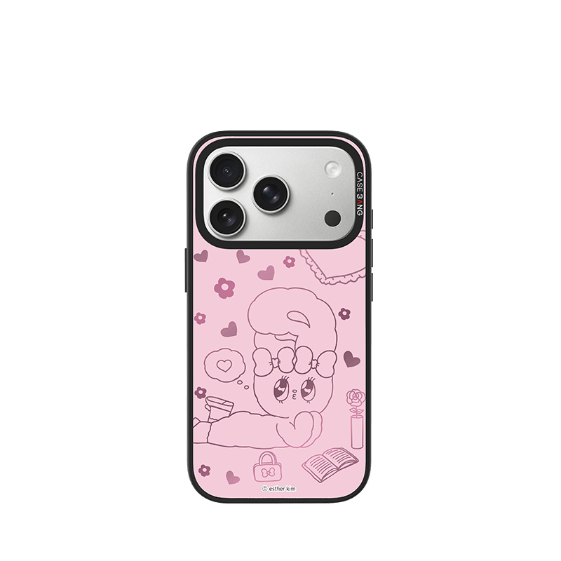 Snuggly Esther Bunny Imagisnap - CaseBangImagisnapCaseBangiPhone 17 Pro MaxBack Cover+Base Case