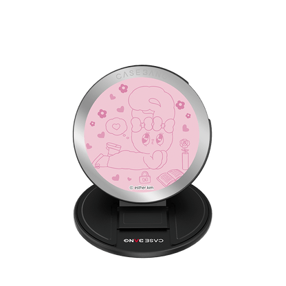 Snuggly Esther Bunny MagSafe Grip Stand - CaseBangMagsafe Grip StandCaseBangBase Stand + Back Cover