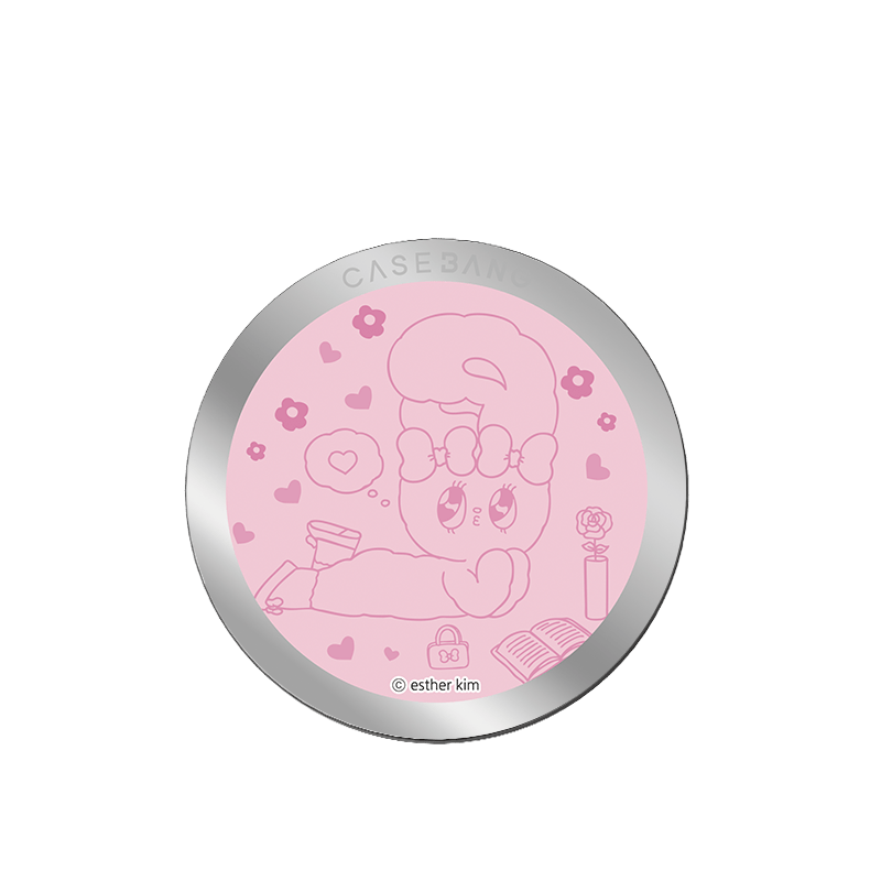 Snuggly Esther Bunny MagSafe Grip Stand - CaseBangMagsafe Grip StandCaseBangBack Cover