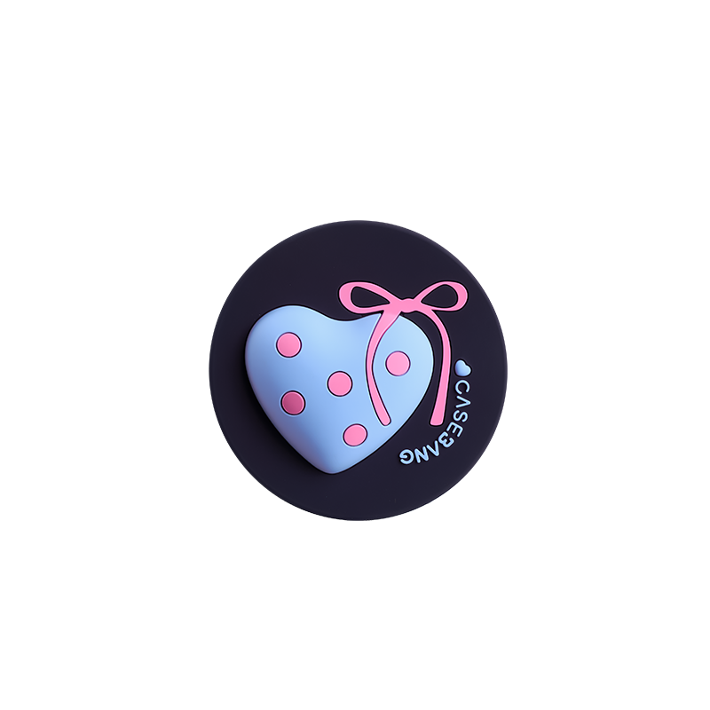 Soft Heart magnetic stand back cover