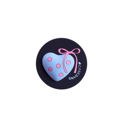 Soft Heart magnetic stand back cover