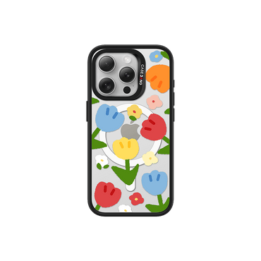 Spring Floral MagSafe Snap-On Case for iPhone - CaseBang