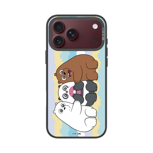 Stacked Three Bears Snap-On Phone Case
