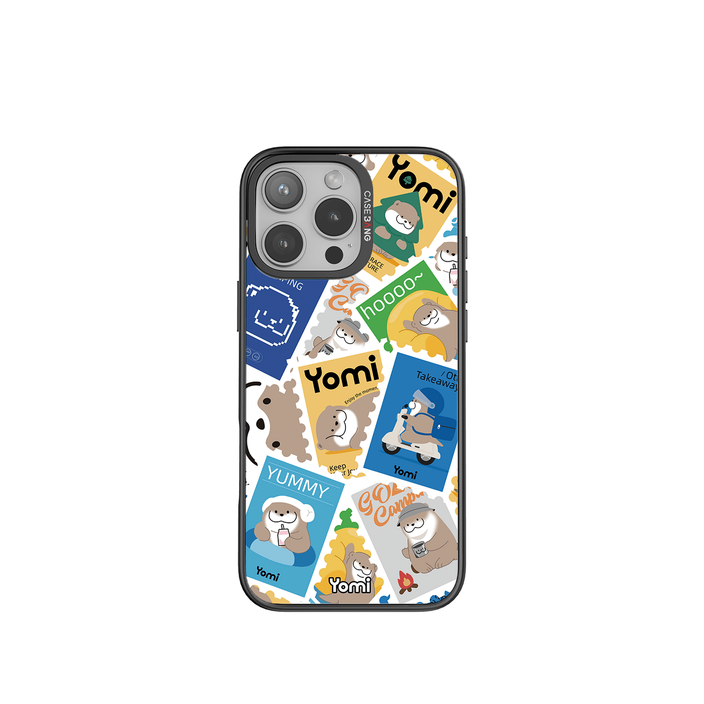 STAMP COLLECTION OTTER Imagisnap - CaseBangImagisnapCaseBangiPhone 16eBack Cover+Base Case