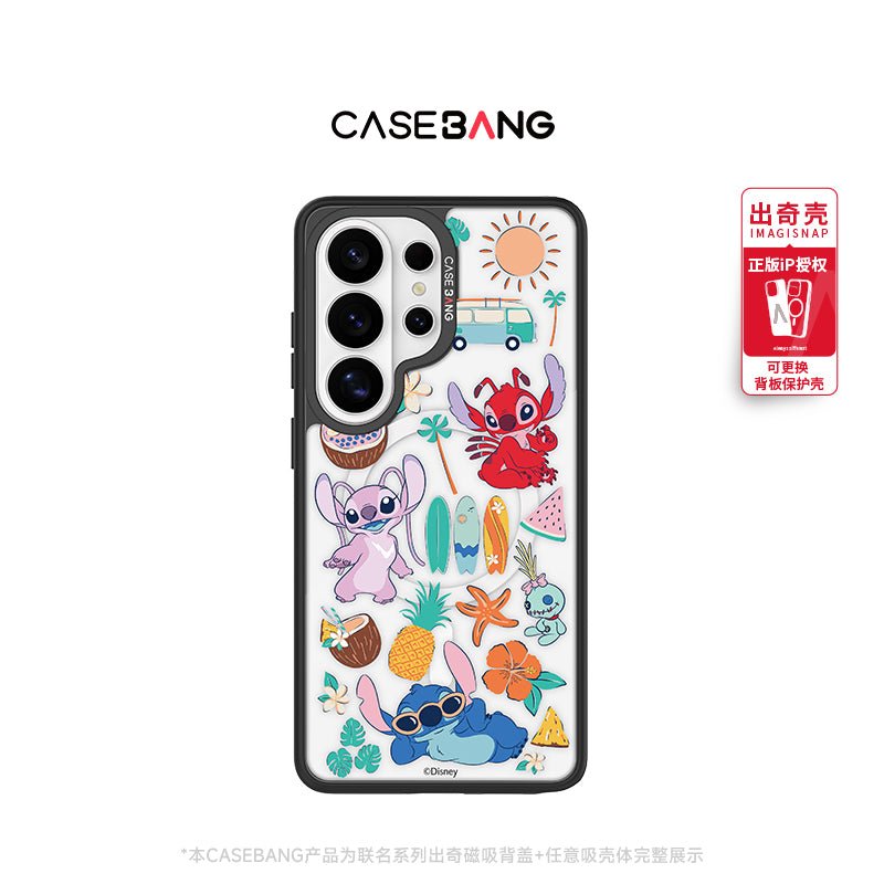 Stitch Vacation Diary Snap - On Phone Case - CaseBangImagisnapCaseBangSamsung S26Back Cover+Base Case