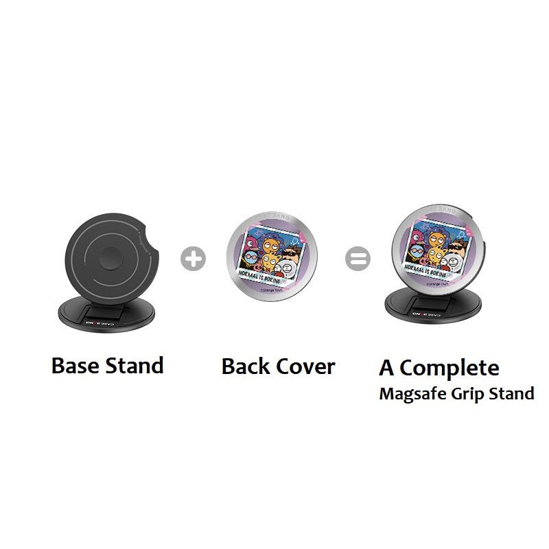 Strange Town Photo MagSafe grip stand cover detail