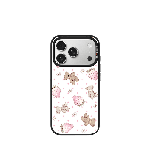 Strawberry Bear Imagisnap - CaseBangImagisnapCaseBangiPhone 17 Pro MaxBack Cover+Base Case