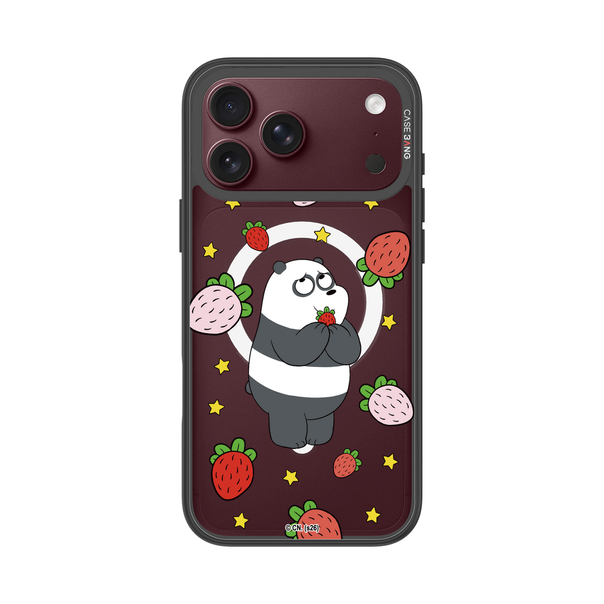 Strawberry Star Snap-On Phone Case