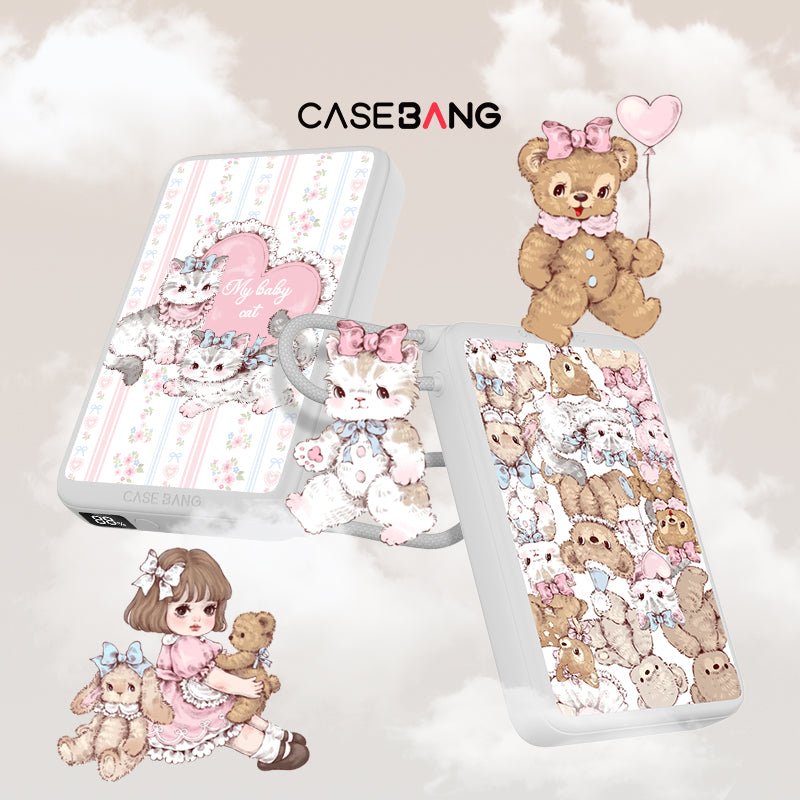 Sweet Dreams Series Power Bank Build - in Cable - CaseBangPower BankCaseBangHealing Doll