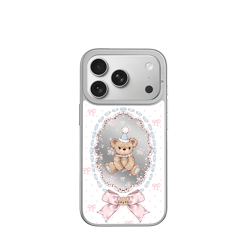 Sweet Dreams Series Silver Unijoy - CaseBangUnijoyCaseBangDREAMY BEARiPhone 14 Pro
