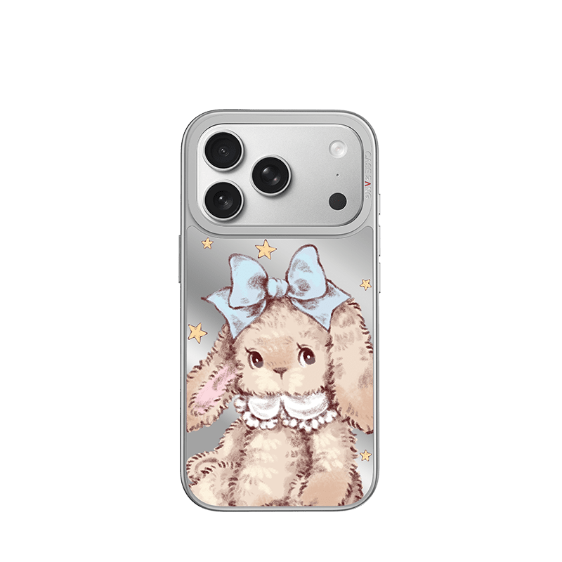 Sweet Dreams Series Silver Unijoy - CaseBangUnijoyCaseBangCUTE BUNNYiPhone 14 Pro