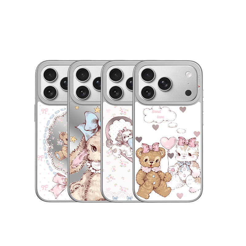Sweet Dreams Series Silver Unijoy - CaseBangUnijoyCaseBangCUTE BUNNYiPhone 14 Pro