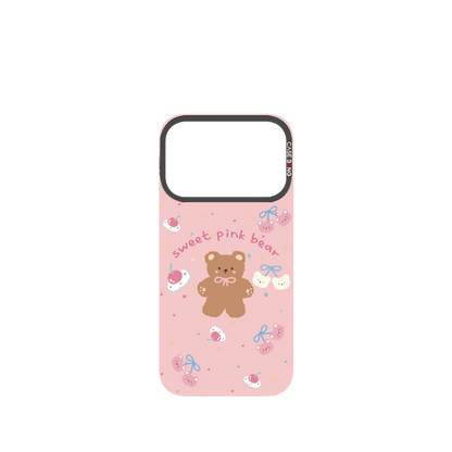 Sweet Pink Bear Imagisnap - CaseBangImagisnapCaseBangiPhone 17 Pro MaxBack Cover