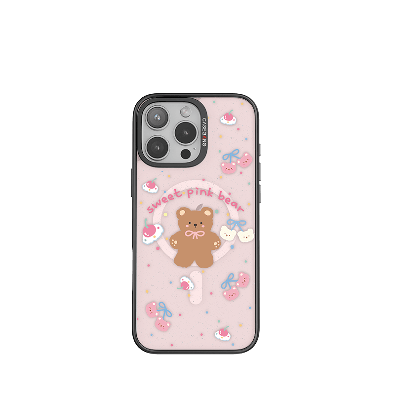 Sweet Pink Bear Imagisnap - CaseBangImagisnapCaseBangiPhone 17Back Cover+Base Case