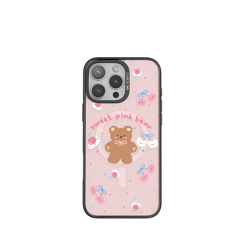 Sweet Pink Bear Imagisnap - CaseBangImagisnapCaseBangiPhone 13Back Cover+Base Case