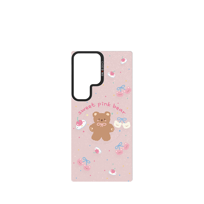 Sweet Pink Bear Imagisnap - CaseBangImagisnapCaseBangSamsung S25 UltraBack Cover