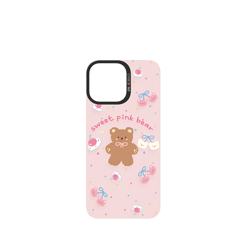 Sweet Pink Bear Imagisnap - CaseBangImagisnapCaseBangiPhone 13Back Cover