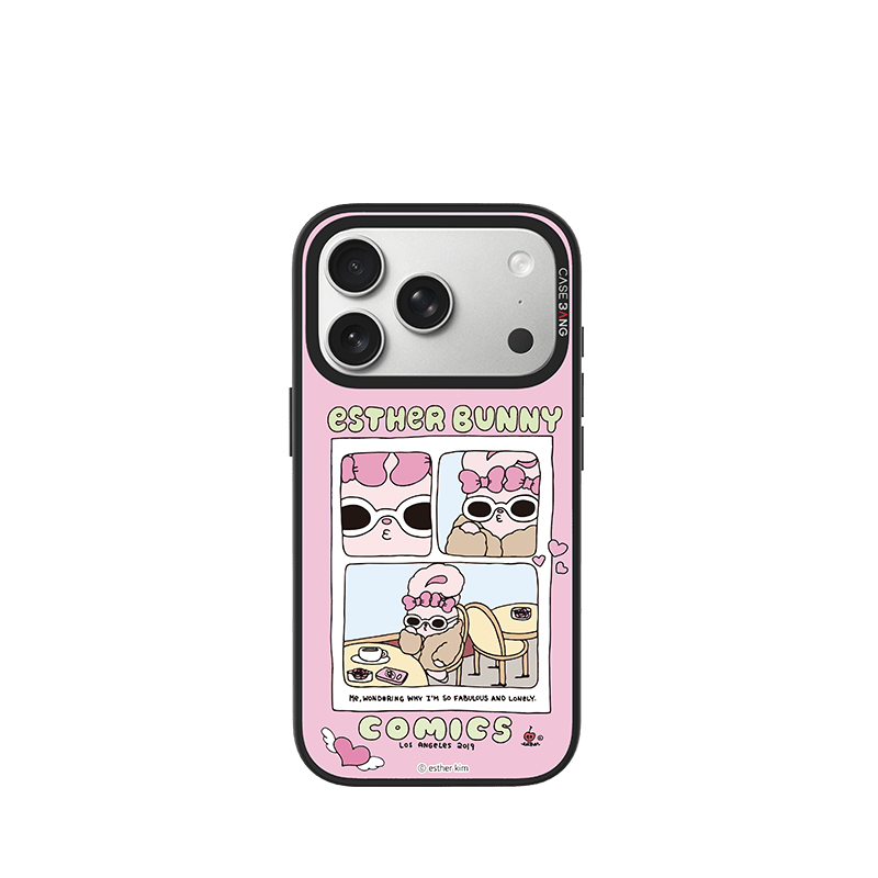 Tea Esther Bunny Imagisnap - CaseBangImagisnapCaseBangiPhone 17 Pro MaxBack Cover+Base Case