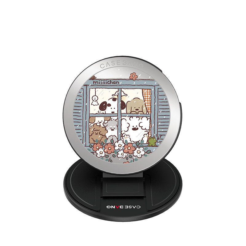 The First Snow Magsafe Grip Stand - CaseBangMagsafe Grip StandCaseBangBase Stand + Back Cover