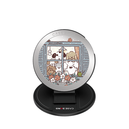 The First Snow Magsafe Grip Stand - CaseBangMagsafe Grip StandCaseBangBase Stand + Back Cover