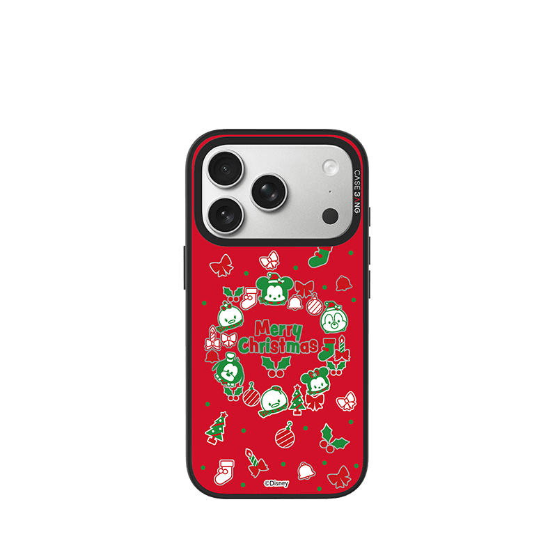 TsumTsum Christmas Wreath Imagisnap - CaseBangImagisnapCaseBangiPhone 17 Pro MaxBack Cover+Base Case