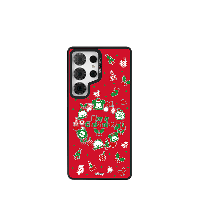 TsumTsum Christmas Wreath Imagisnap - CaseBangImagisnapCaseBangSamsung S25 UltraBack Cover+Base Case