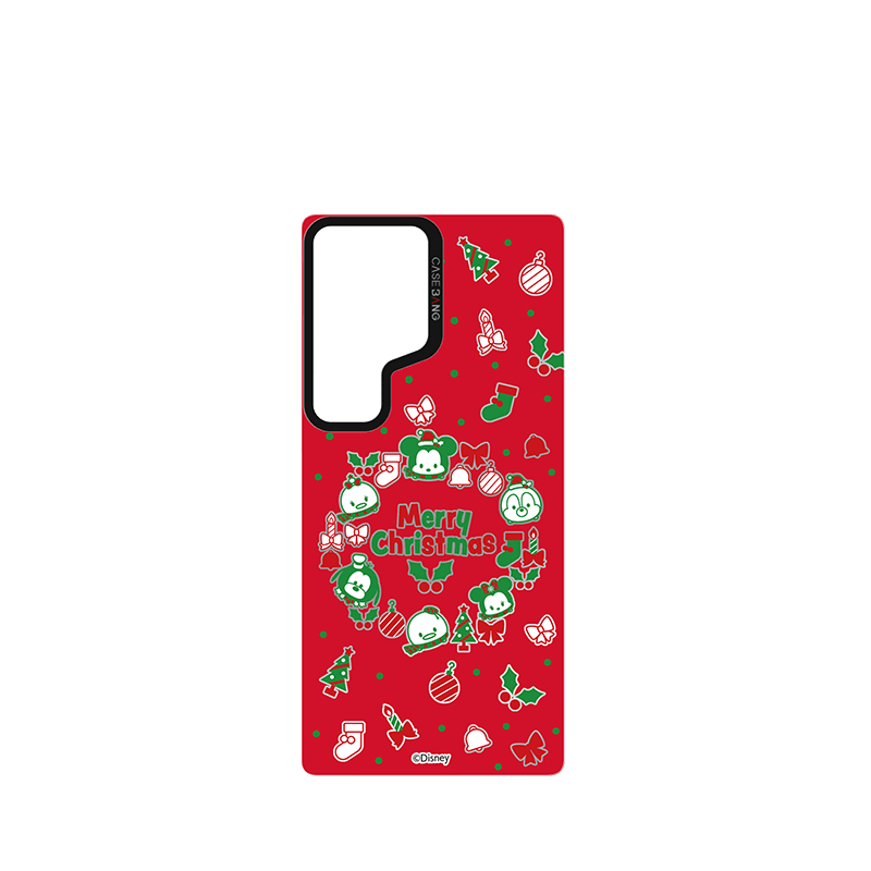 TsumTsum Christmas Wreath Imagisnap - CaseBangImagisnapCaseBangSamsung S25 UltraBack Cover
