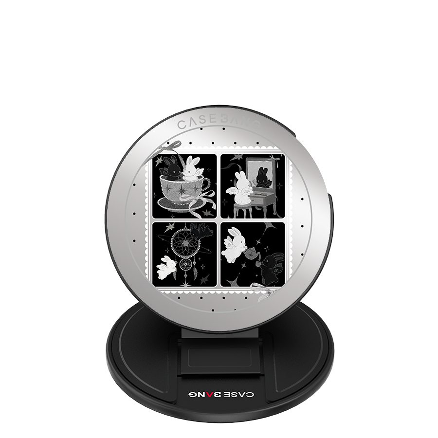 Bunny Collage Grid MagSafe Grip Stand