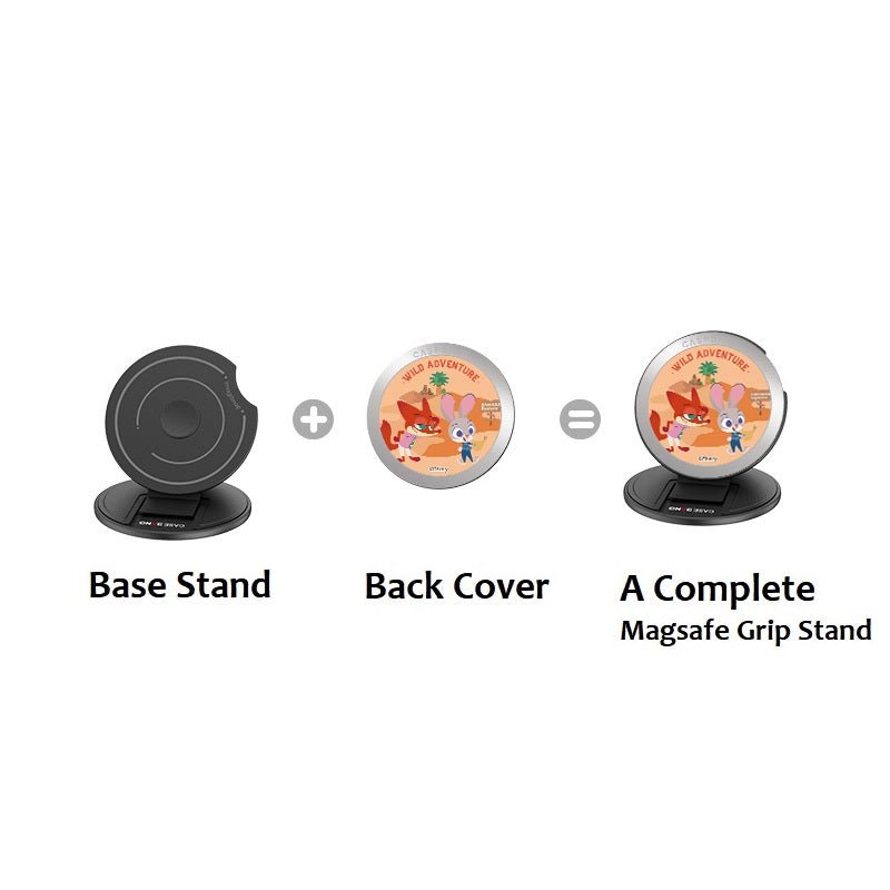 Wild Adventure MagSafe Grip Stand - CaseBangMagsafe Grip StandCaseBangBase Stand + Back Cover