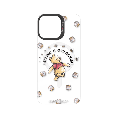 Winnie the Pooh 2.0 Snap - On Cover - CaseBangImagiSnap Case MagSafe CompatibleCaseBangiPhone 14 Pro MaxRelaxing Pooh