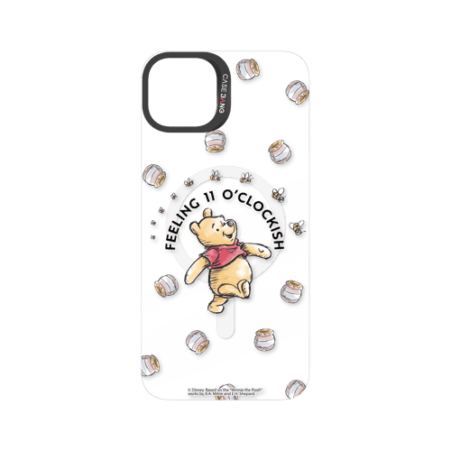 Winnie the Pooh 2.0 Snap - On Cover - CaseBangImagiSnap Case MagSafe CompatibleCaseBangiPhone 15 PlusRelaxing Pooh