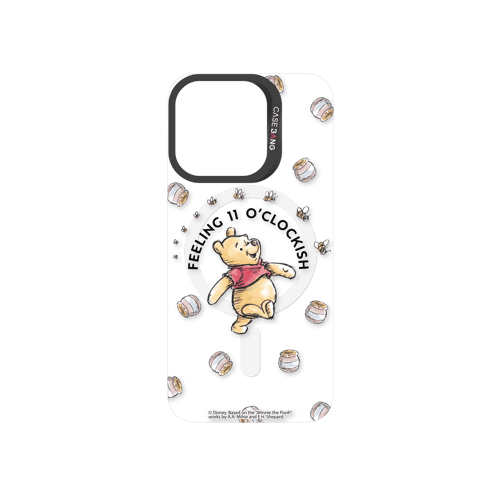 Winnie the Pooh 2.0 Snap - On Cover - CaseBangImagiSnap Case MagSafe CompatibleCaseBangiPhone 15 ProRelaxing Pooh